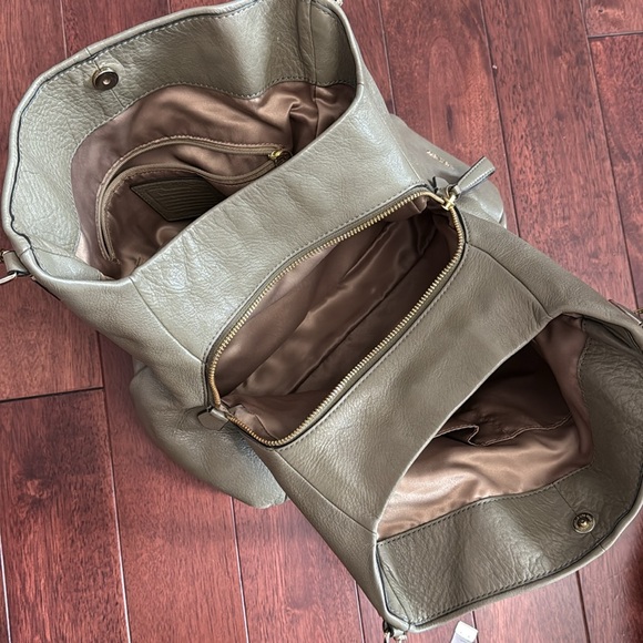 Coach Sage Green Hobo Bag with Gold Accents - Picture 9 of 9